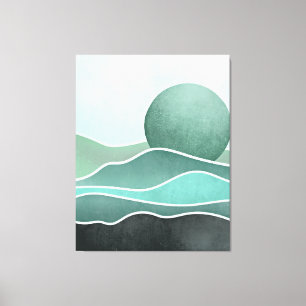 Boho-berget Canvastryck
