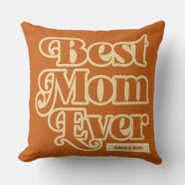Boho Best Mamma någonsin Personlig Mors dag Kudde