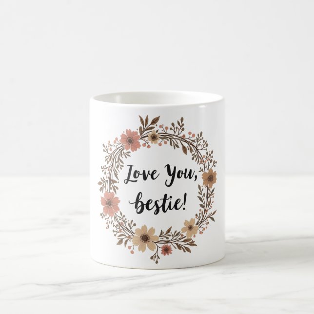 Boho Bestie Kärlek Kaffemugg (Center)