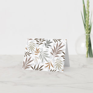 Boho Blank-mappat kort