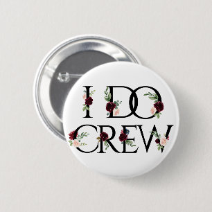 Boho Bling Bachelorette Brudens sida I Do Crew Knapp