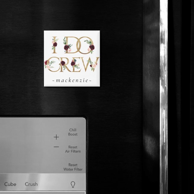 Boho Bling | Bachelorette Brudens sida I Do Crew Magnet (Skapare uppladdad)