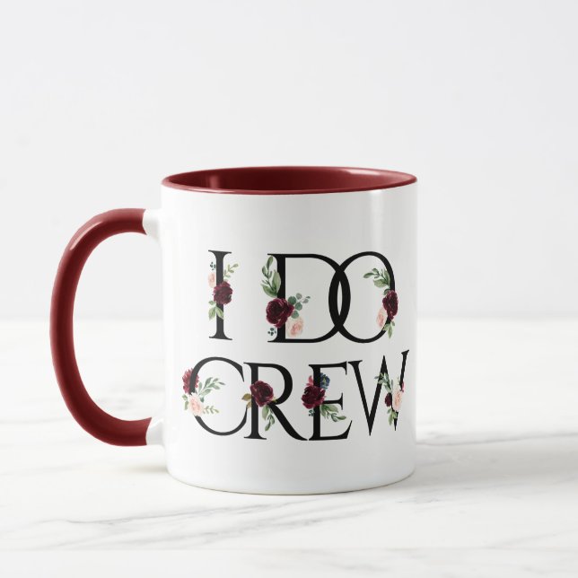 Boho Bling | Bachelorette Brudens sida I Do Crew Mugg (Vänster)