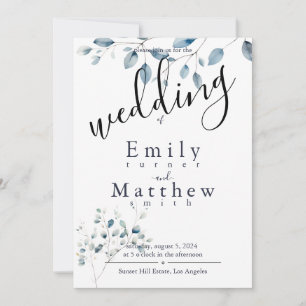 Boho Bliss Bröllop Inbjudningar