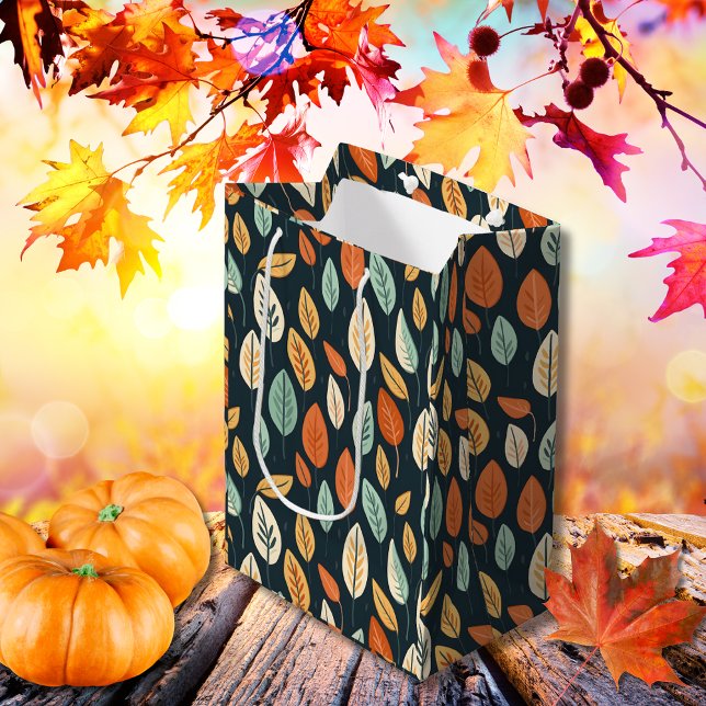 Boho Bliss Höst löv (Boho Bliss Fall Leaves Medium Gift Bag)