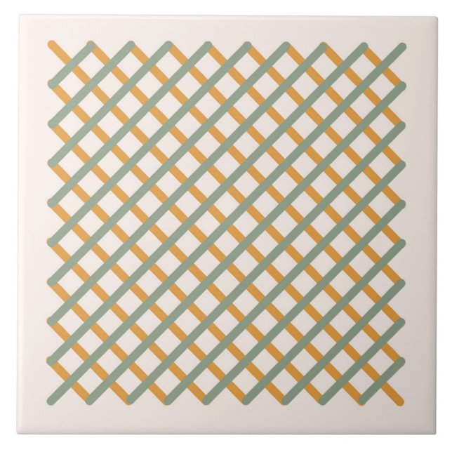 Boho Blocks Blommigt Kakelplatta (Framsidan)