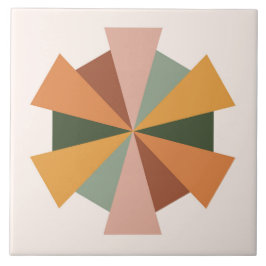 Boho Blocks Blommigt Kakelplatta