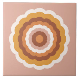 Boho Blocks Blommigt Kakelplatta