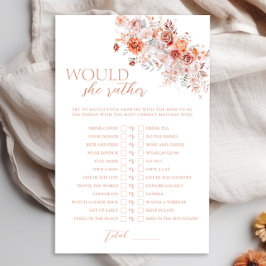 Boho Blommig Baby Shower Skulle Hon Hellre Lek