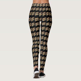 Boho Blommig Dam  Leggings