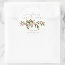 Boho Blommig Elegant Könsneutral Barnkalas