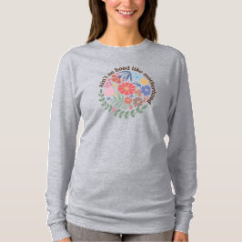 Boho blommig mamma moderskap. t shirt