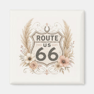Boho Blommig Moder Väg Souvenir Magnet