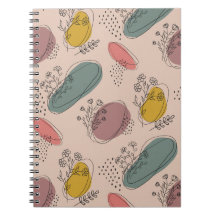Boho Blommigt Abstrakt