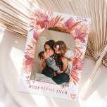 Boho blommigt är det bästa mamma någonsin fotot mo kort<br><div class="desc">Fira Mors dag med den här coolan och den söta handmålade terracotta boho överger vattenfärgen i den arch blommigten med ett coola som är det bästa mamma någonsin-citattecknet,  lägg till ditt foto med söt torkade pressade blommor,  pampas i orange,  brun och terracotta.</div>