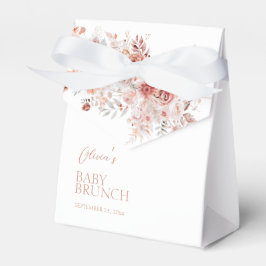 Boho Blommigt Baby Brunch Presentaskar