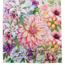 Boho blommigt-blommor illustrerar modern