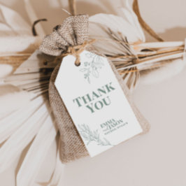 Boho Blommigt Bröllop Gift Märkres Presentetikett