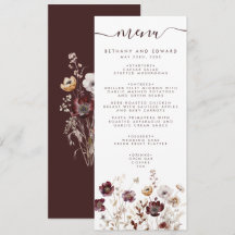 Boho Blommigt Bröllop