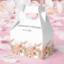 Boho Blommigt Bröllop Presentaskar