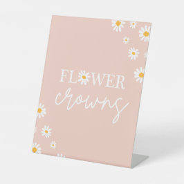 Boho Blommigt Daisy Groovy Birthday Flower Krona
