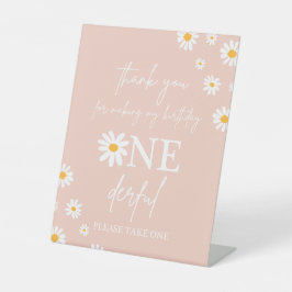 Boho Blommigt Daisy Groovy Födelsedagsfest Favorit