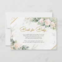 Boho  Blommigt Eucilyptus Bok för Baby