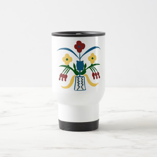 Boho Blommigt Mugg | Hand plockade Vibes (Center)