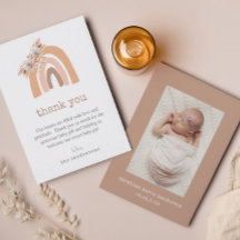 Boho Blommigt Pampas Grass Nyfödd bebis Photo