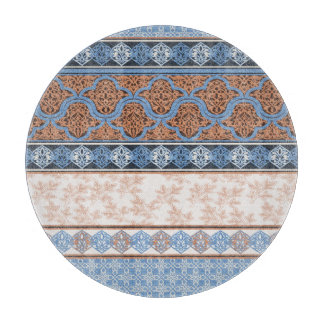 Boho Blommigt Rand: Etniskt sjölöst samlingsverk