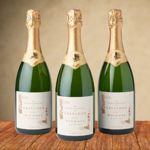 Boho Blommigt Rust Ivory Wedding Favor