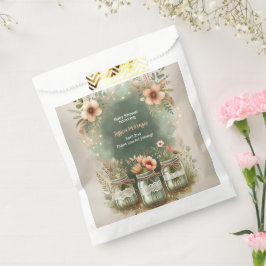 Boho Blommigt Rustic Blommigt Mason Burk Baby Show