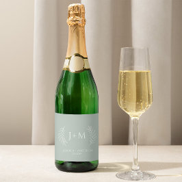 Boho Blommigt Sage Grönt Bröllop