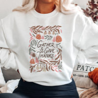 Boho Blommigt Sammy och Ge tack