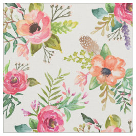 Boho Blommigt | Struktur Tyg