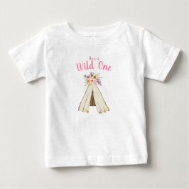 Boho Blommigt Tribal Teepe Vild 1: a födelsedag Tröja