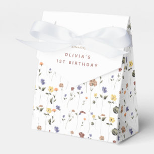 Boho Blommigt Wildblomma   Presentaskar