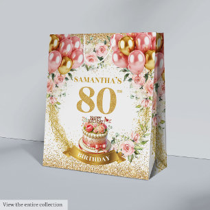 Boho Blommigtar 80:e födelsedagsfirandet