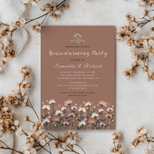 Boho-Blommigten sjunker hösten Party