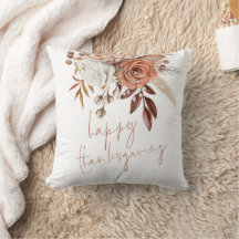Boho Blommigts Terracotta Happy thanksgiving