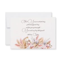 Boho Blommor vuxen Birthday