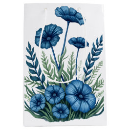 Boho blomsterpresentväska för vardagliga tillfälle