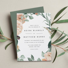 Boho Blooms | Modern Blommigt Bröllop