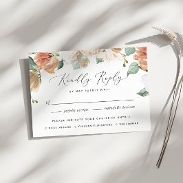 Boho Blooms Modern Blommigt Meal Choal OSA kort
