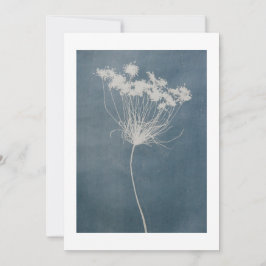 Boho Blue Flower Greeting Card