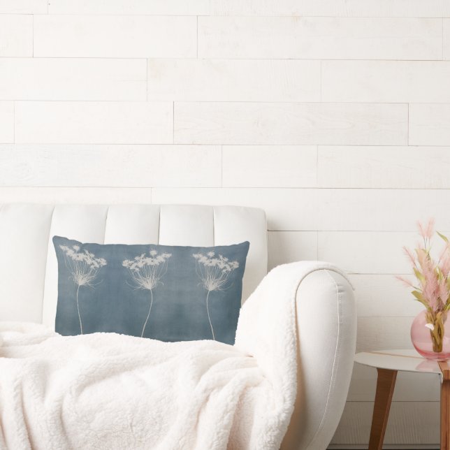 Boho Blue Lumbar Pillow Lumbarkudde (Soffa)