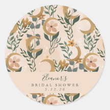 Boho Blush Botanisk Mån Bröllopsfestegen