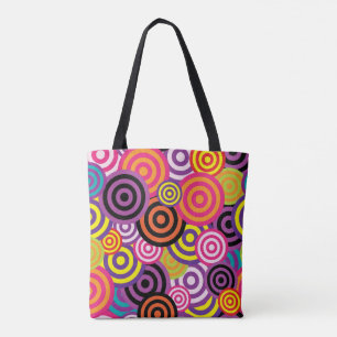 BOHO BOHEMIAN FÄRG BLAST TOTE PURSE TYGKASSE