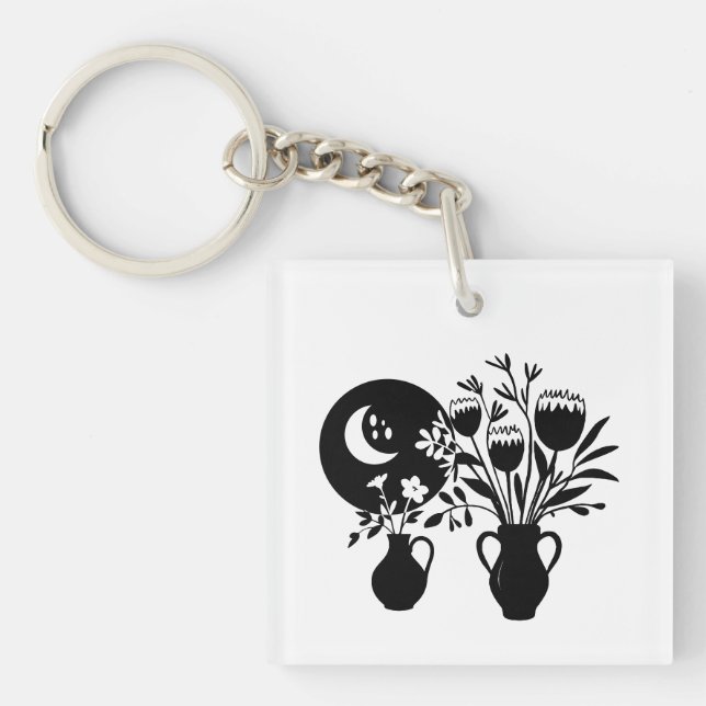 Boho bohemian floral sun moon (Framsidan)