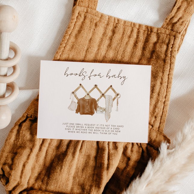 Boho Bokar för Baby Neutral Shower Inbjudningar (Skapare uppladdad)